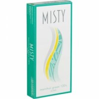 Misty Menthol Green 120's cigarettes 10 cartons