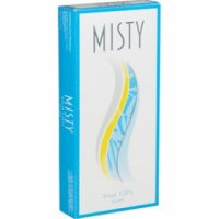 Misty Blue 120's cigarettes 10 cartons