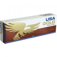 USA Gold Non-Filter Soft Pack cigarettes 10 cartons