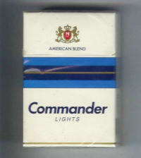 Commander Lights American Blend cigarettes 10 cartons