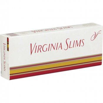 Virginia Slims 100\'s Soft Pack cigarettes 10 cartons