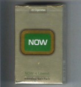 Now Now is Lowest Menthol soft box cigarettes 10 cartons