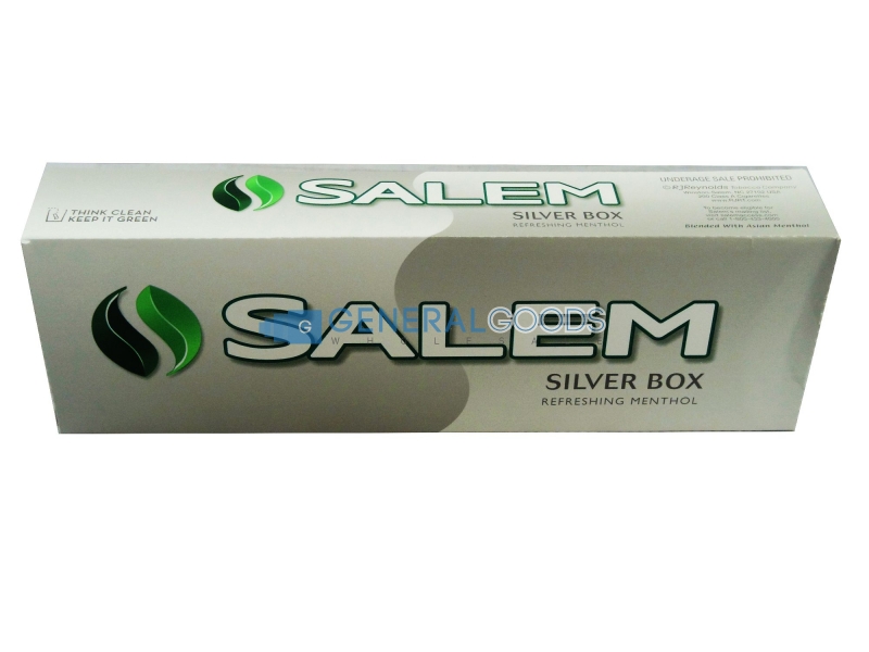 Salem Silver king box cigarettes 10 cartonsSalem Silver king boxSalem