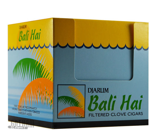 Djarum Bali Hai Filtered Clove Cigar 10 cartons - Click Image to Close