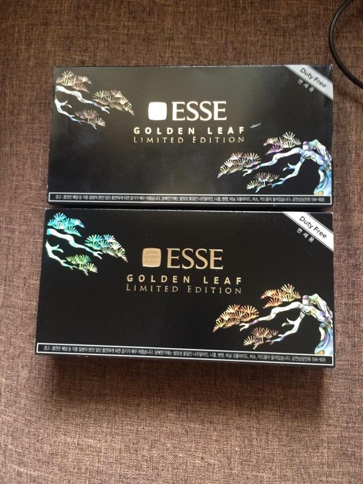 ESSE Gold Leaf limited edition cigarettes 10 cartonsESSE Gold Leaf