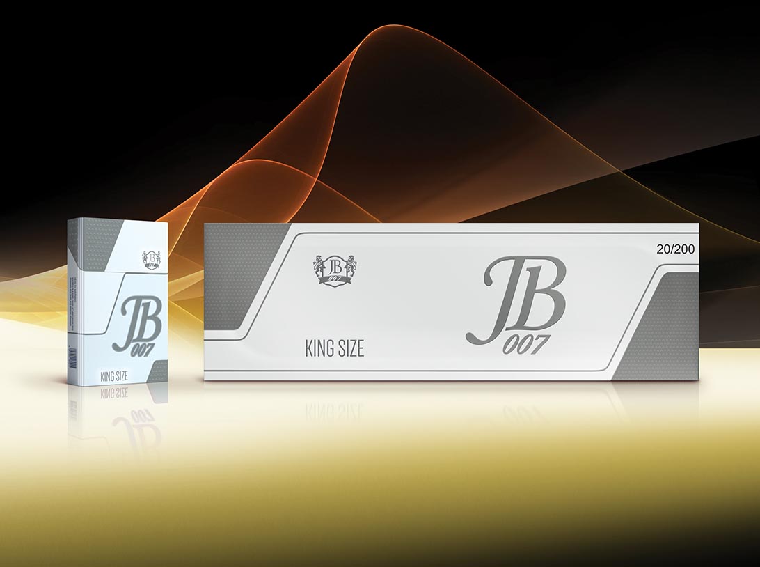Manchester JB 007 silver King Size cigarettes 10 cartons - Click Image to Close
