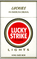 Lucky Strike Lights (Silver) Cigarettes 10 cartons