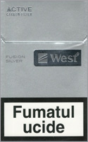 West Silver Fusion Cigarettes 10 cartons