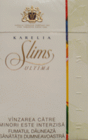 Karelia Slims Ultima 100`s (Creme Color) 10 cartons