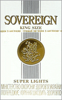 Sovereign Super Lights Cigarettes 10 cartons
