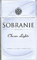 Sobranie Classic Lights Cigarettes 10 cartons