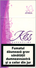 Kiss Super Slims Dream 100\'s Cigarettes 10 cartons