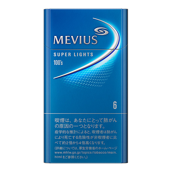 MEVIUS SUPER LIGHTS 100s 6 cigarettes 10 cartons