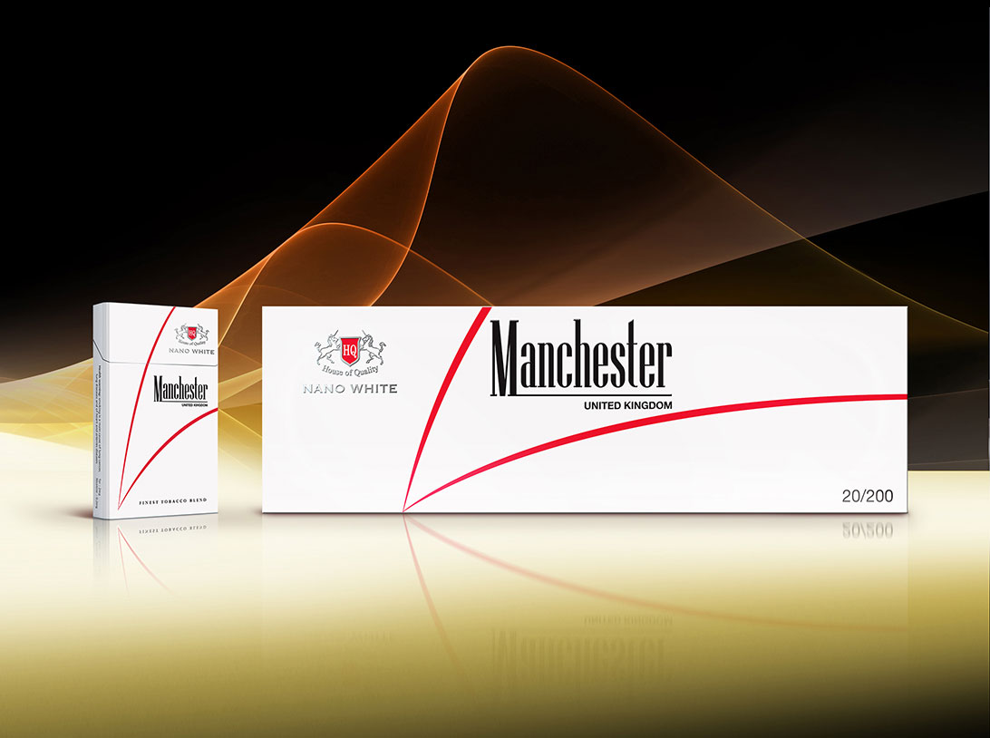 Manchester Nano White cigarettes 10 cartons - Click Image to Close