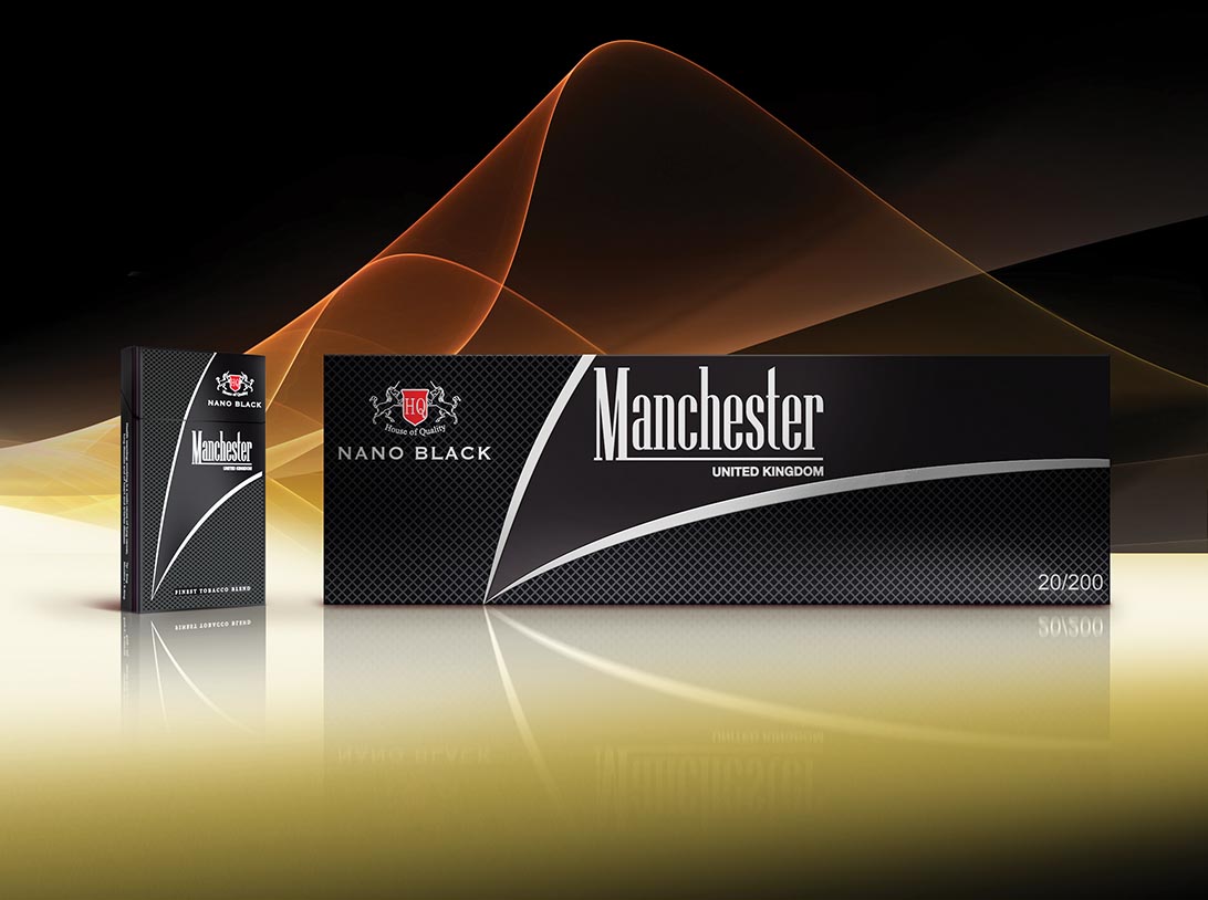Manchester Nano Black cigarettes 10 cartons - Click Image to Close