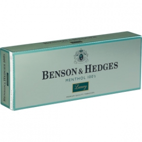 Benson & Hedges Luxury Menthol Cigarettes 10 cartons