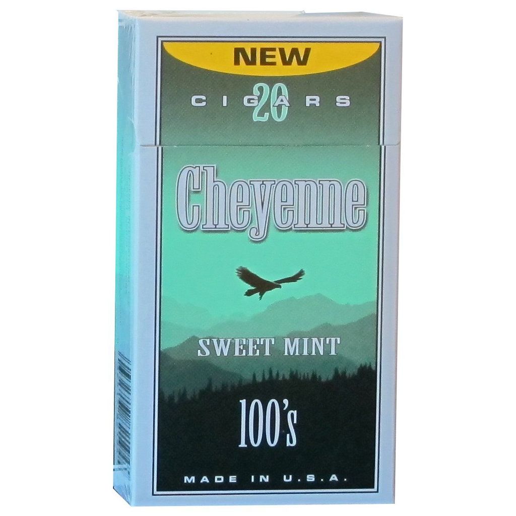 Cheyenne Sweet Mint Little Cigars 10 cartons - Click Image to Close