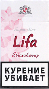 Lifa Strawberry Cigarettes 10 cartons