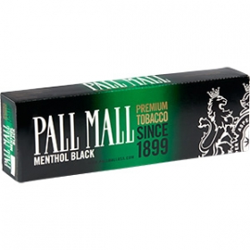 Pall Mall Black 100's Cigarettes 10 cartons