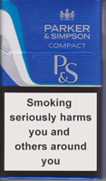 PARKER & SIMPSON COMPACT BLUE cigarettes 10 cartons