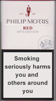 PHILIP MORRIS RED 100S cigarettes 10 cartons