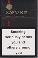 SOBRANIE KS SS BLACK (MINI) cigarettes 10 cartons