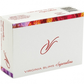 Virginia Slims Super Slim 100\'s Cigarettes 10 cartons