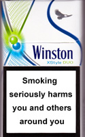 WINSTON XSTYLE DUO MENTHOL cigarettes 10 cartons
