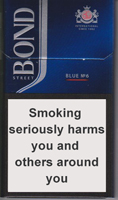 BOND STREET SMART BLUE 6 cigarettes 10 cartons