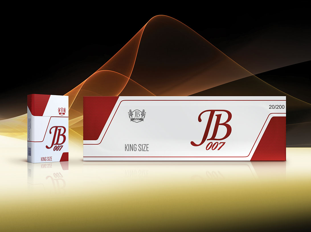Manchester JB 007 Red King Size cigarettes 10 cartons - Click Image to Close