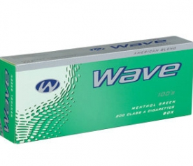 Wave Menthol Green 100\'s cigarettes 10 cartons