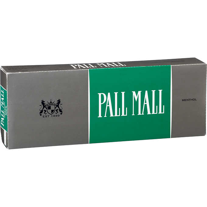 Pall Mall Classic Menthol 100's Box cigarettes 10 cartonsPall Mall