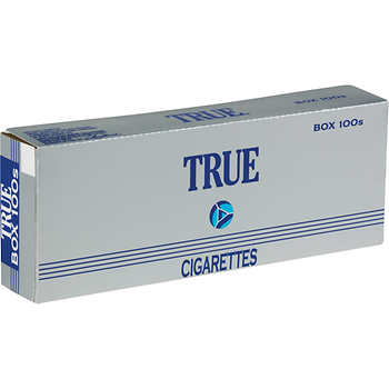 True 100\'s Box cigarettes 10 cartons