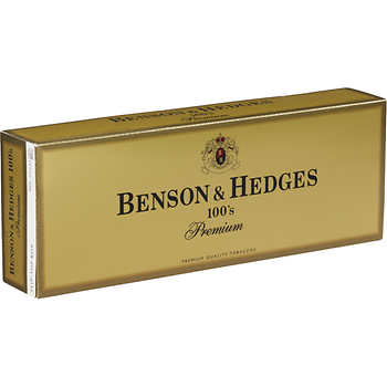Benson & Hedges 100\'s Box cigarettes 10 cartons