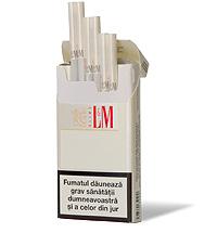 L&M Slims Coral White Cigarettes 10 cartons