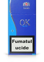 OK Nano Blue Cigarettes 10 cartons