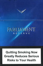 Parliament Reserve Cigarettes 10 cartons