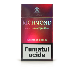 Richmond Superslim Cherry Cigarettes 10 cartons