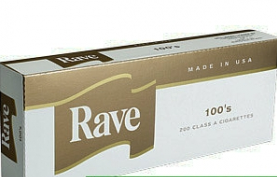 Rave Gold 100\'s cigarettes 10 cartons