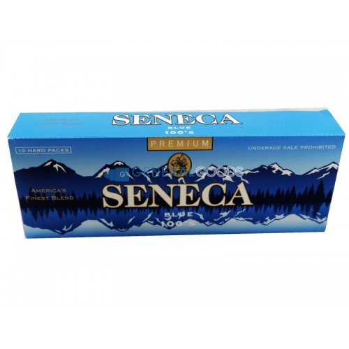 SENECA BLUE BOX 100s cigarettes 10 cartons