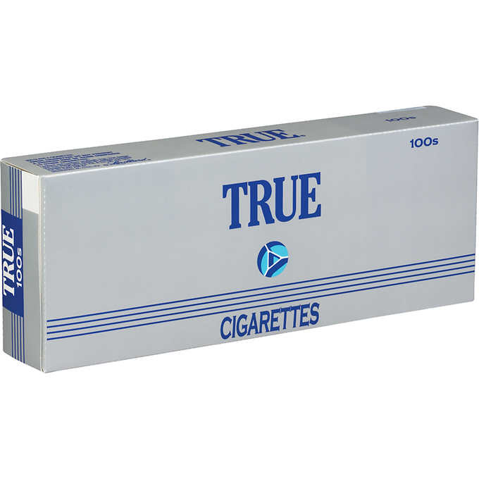 True 100's Soft Pack cigarettes 10 cartonsTrue 100's Soft PackTrue