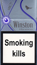 WINSTON XSPRESSION PURPLE cigarettes 10 cartons