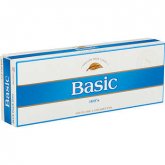 Basic 100's Blue Pack Box cigarettes 10 cartons Basic 100's Blue Pack Box cigarettes 10 cartons