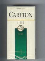 Carlton Ultra Slims Menthol Tar 1 mg cigarettes 10 cartons Carlton Ultra Slims Menthol Tar 1 mg cigarettes 10 cartons