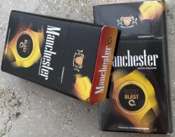 Manchester Russet Blast cigarettes 10 cartons