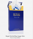 Royal Orchid Blue Super Slim cigarettes 10 cartons