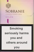 SOBRANIE KS SS GOLD (MINI) cigarettes 10 cartons SOBRANIE KS SS GOLD (MINI) cigarettes 10 cartons