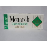 Monarch Classic Menthol Gold 100’s Soft box cigarettes 10 cartons Monarch Classic Menthol Gold 100’s Soft box cigarettes 10 cartons