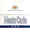 Monte Carlo One (Fine White) cigarettes 10 cartons Monte Carlo One (Fine White) cigarettes 10 cartons