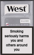 WEST SILVER cigarettes 10 cartons